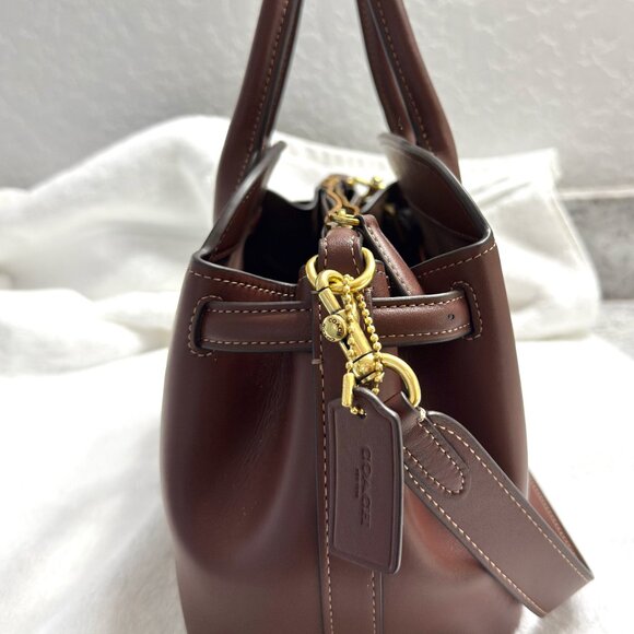 COACH Empire Carryall Bag 26 CU066 Maple - Picture 6 of 9